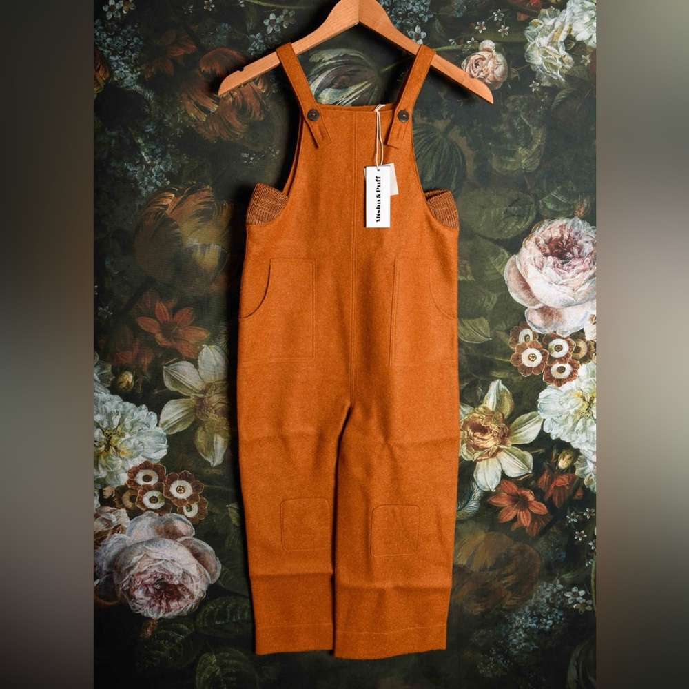 BNWT Misha and Puff boiled wool overalls unisex size 10 years - Picture 9 of 10